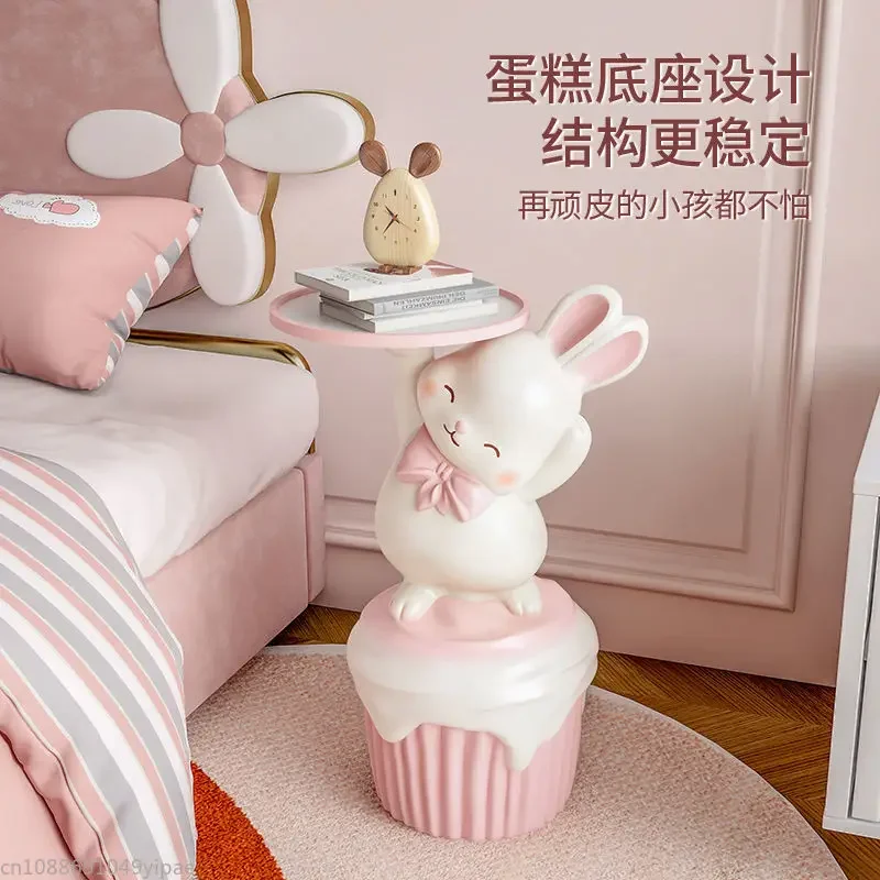 Rabbit Floor Furniture Living Room Modern Tray Healing Department Deluxe Sense Gift Decor Sofa Side Furniture