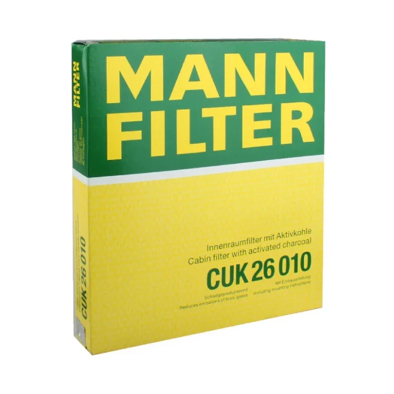 MANN FILTER CUK26010 M Cabin Filter For VW Volkswagen Jetta Passat Gran santana POLO V AUDI A1 SKODA Roomster SEAT Ibiza