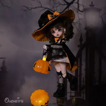 Lalka artystyczna Hugo BJD 1/6, 26,5 cm w czarnej sukience z gazy i żółtej muszce, YOSD, zabawki z żywicy fantasy 8 best sales bjd yosd - №5