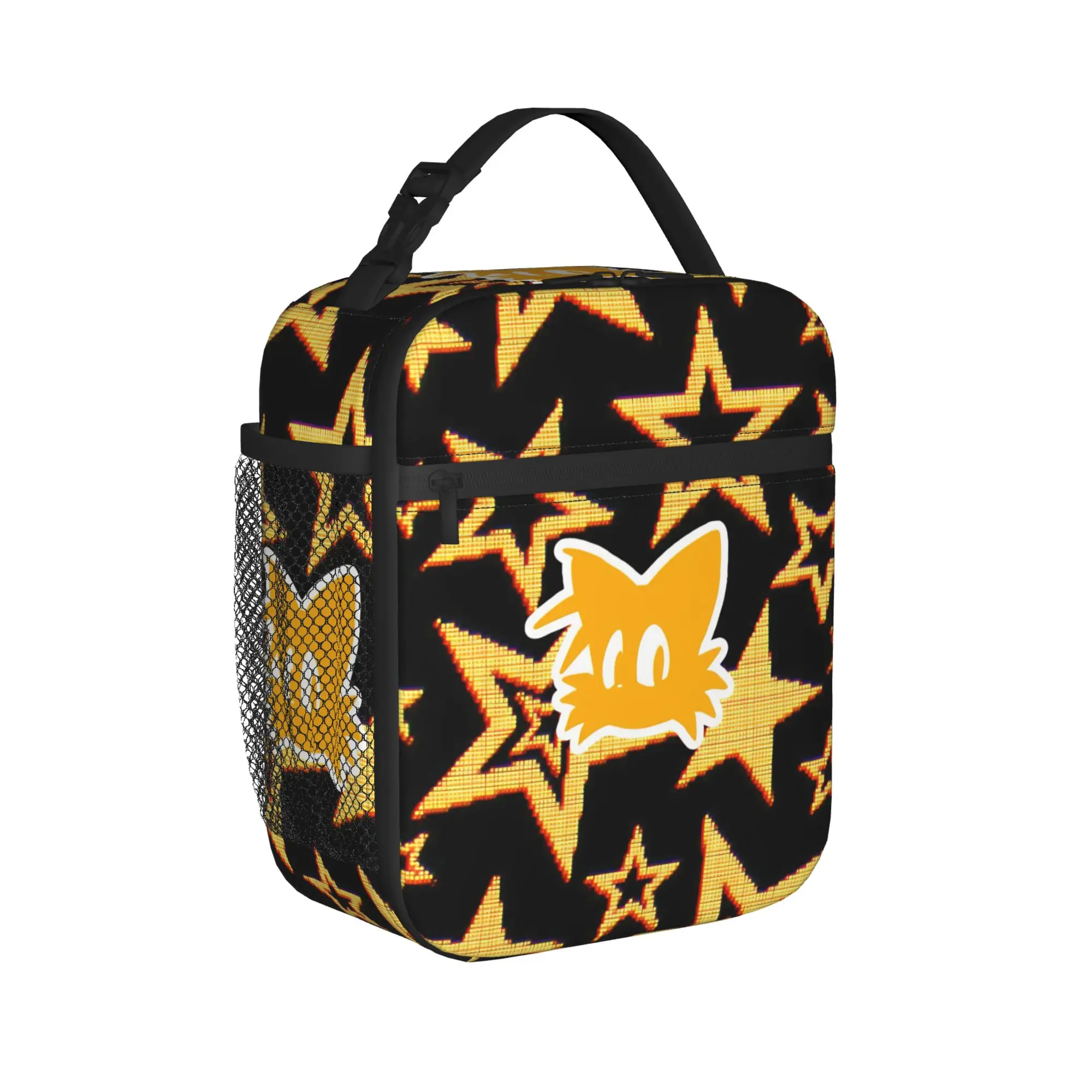 Shadow The Hedgehogs Thermal Insulated Lunch Bag for Travel  Portable Bento Box Thermal Cooler Lunch Boxes