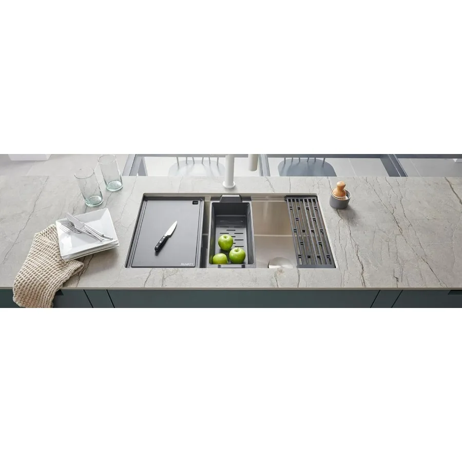 رف تجفيف قابل للطي مطلي بالسيليكون مع تصميم لوحة نافذة لأحواض محطة العمل مثالية لاستخدام حصيرة الأطباق والخريف SpaceSavin #3