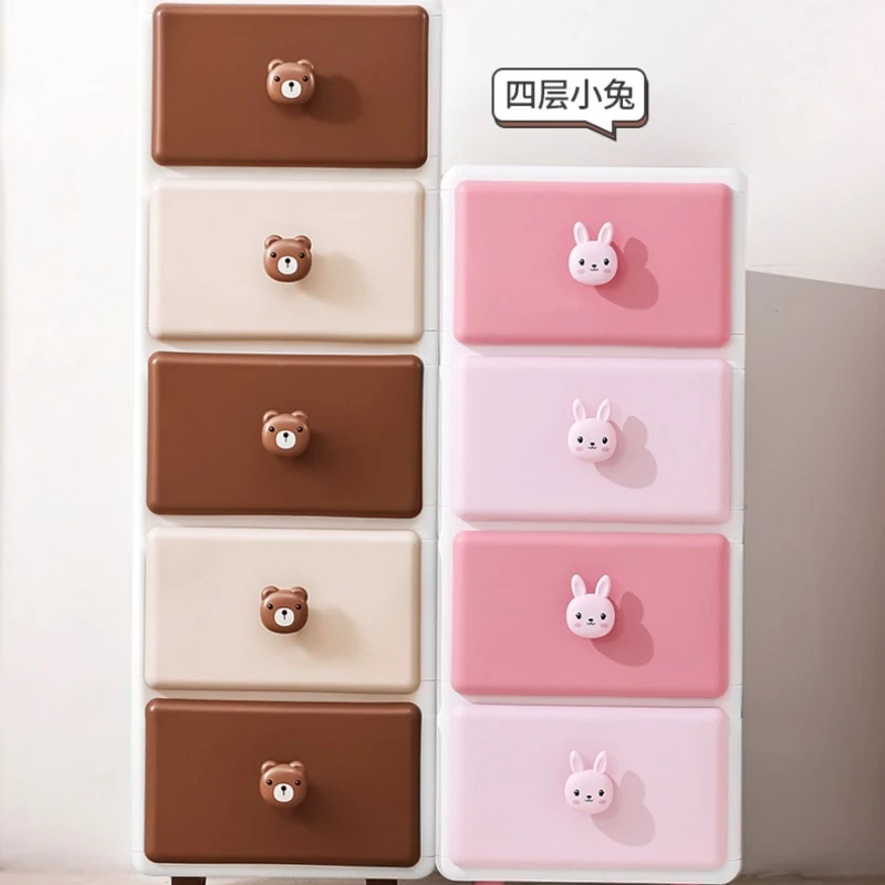 Cute Children comodini Nordic Pink coreano bambini comodini armadi angolari muslimkids Bedroom Furniture YN50CN