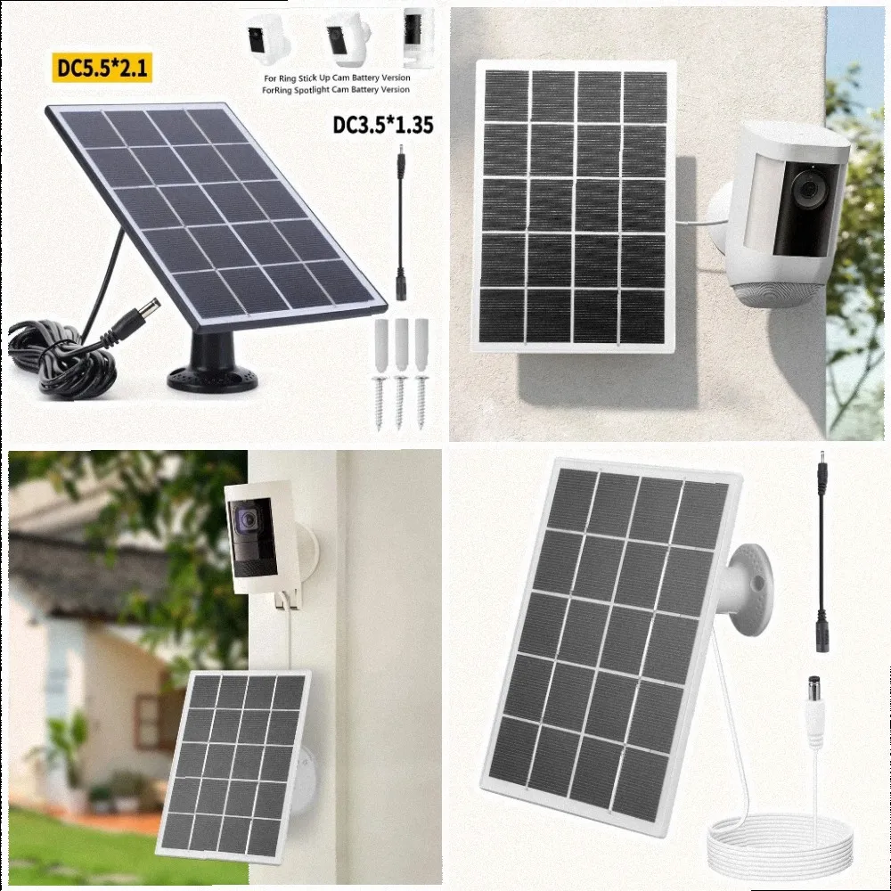 High-Efficiency Conversion 3W Solar Panel Overcharge Protection 5V Working Voltage 650MA Working Current Outdoor Solar Charger