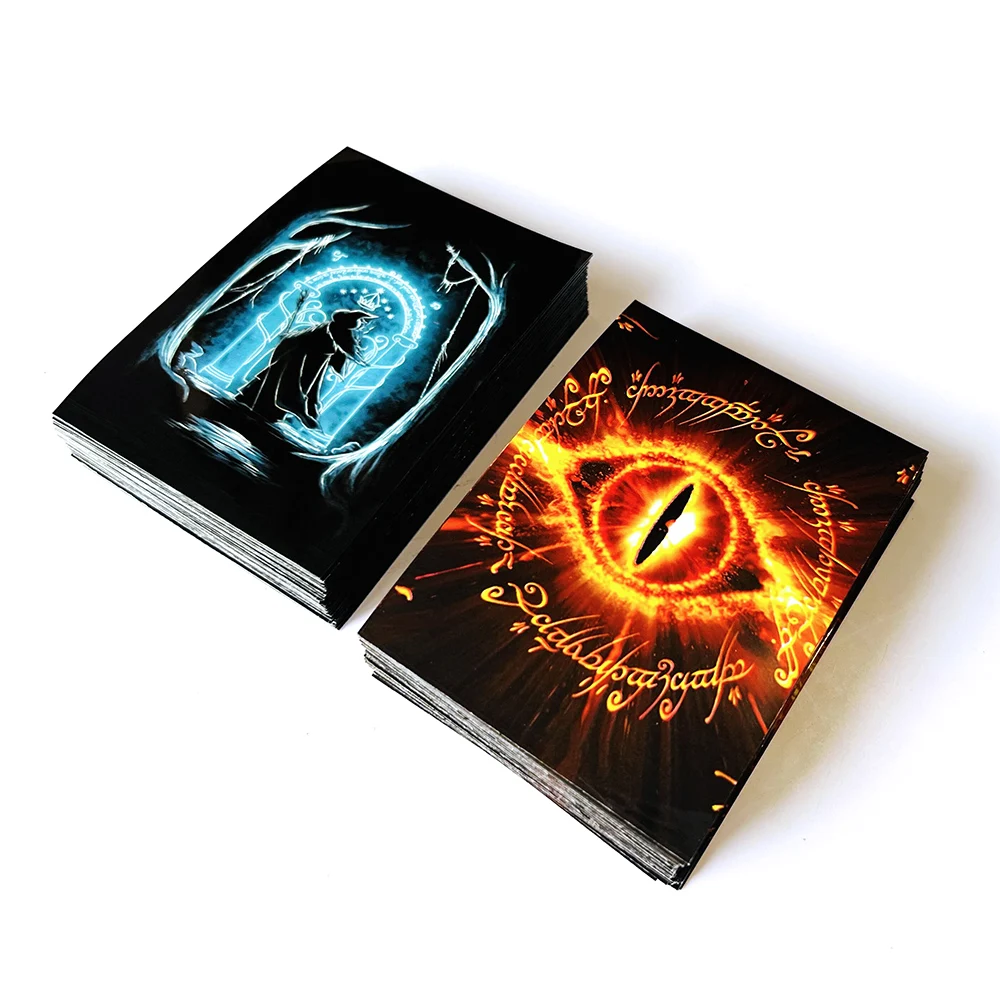 

Card Protector 60pcs Standard Size Animation Mage MTG Card Sleeves for Business TCG Cards Cover Magic Color Shield Pkm 66x91mm