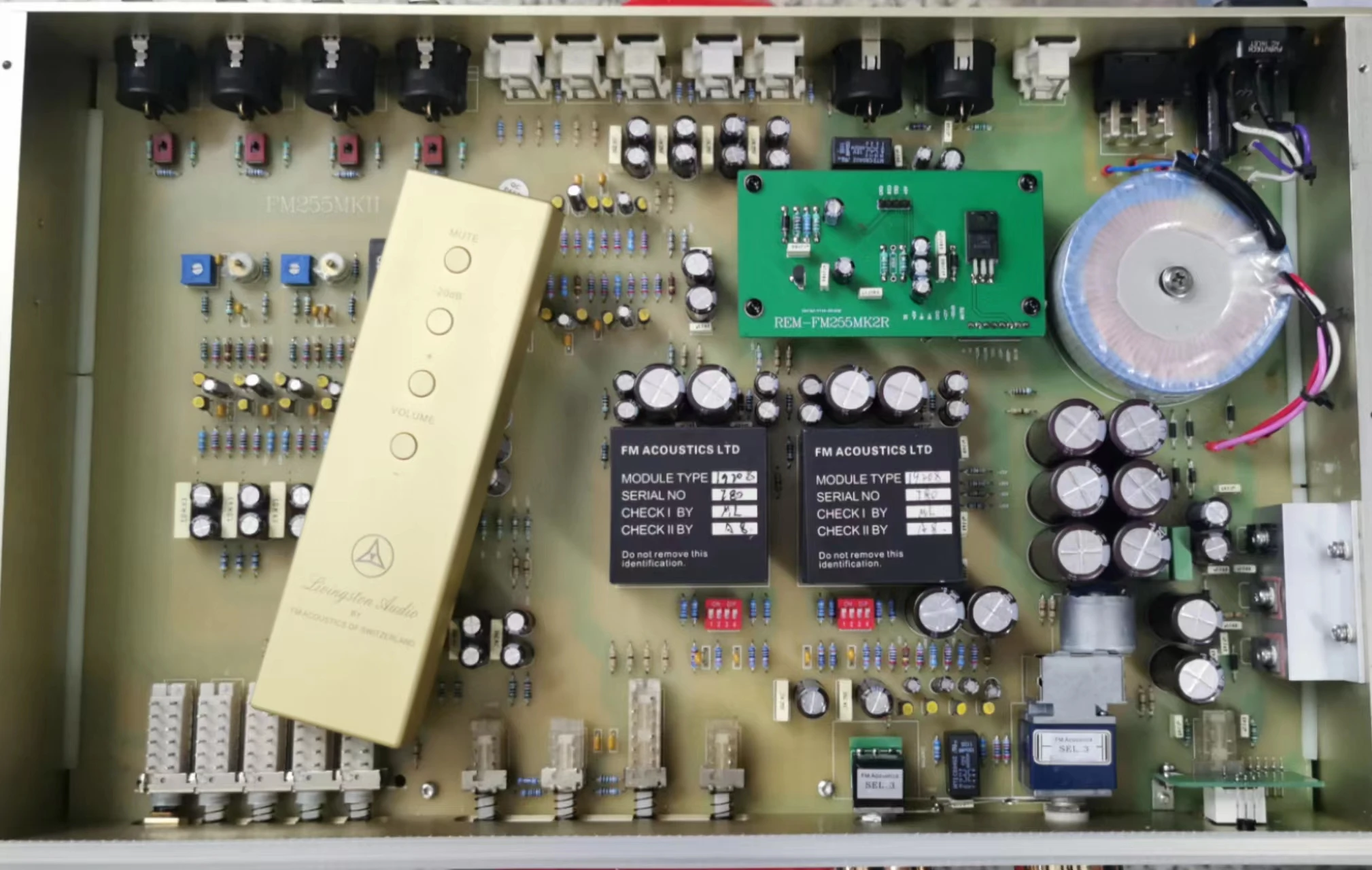 1:1 Copy Switzerland FM255 FM255MK2 FM255 MKII Pre-amplifier Pre Amp Preamp Amplifier FM711 FM711MKII FM711MK2 FM811