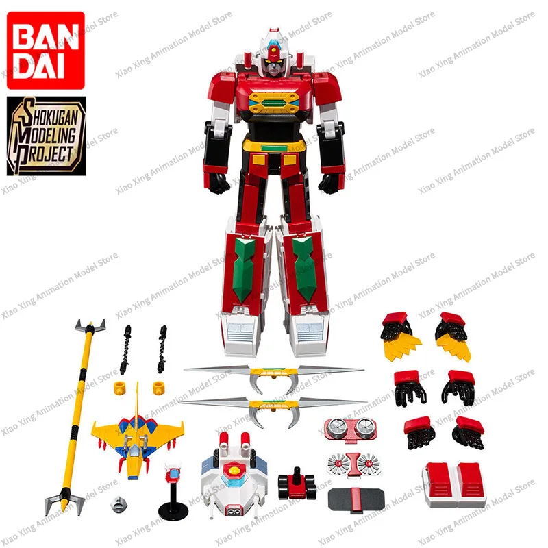 BANDAI PB Limited SMP Brave Leader Daimos Battle Turn Suit Set 17.8CM Anime Action Figures Assembly Model Collection Toy