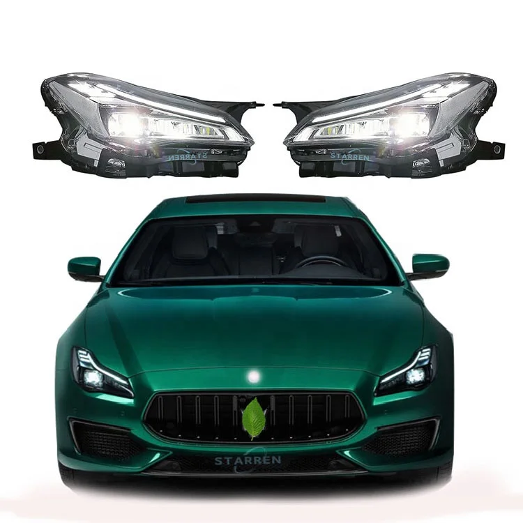 

Retrofit new LED headlights 2013-2016 Retrofit new LED headlamp assembly for Maserati Quattroporte