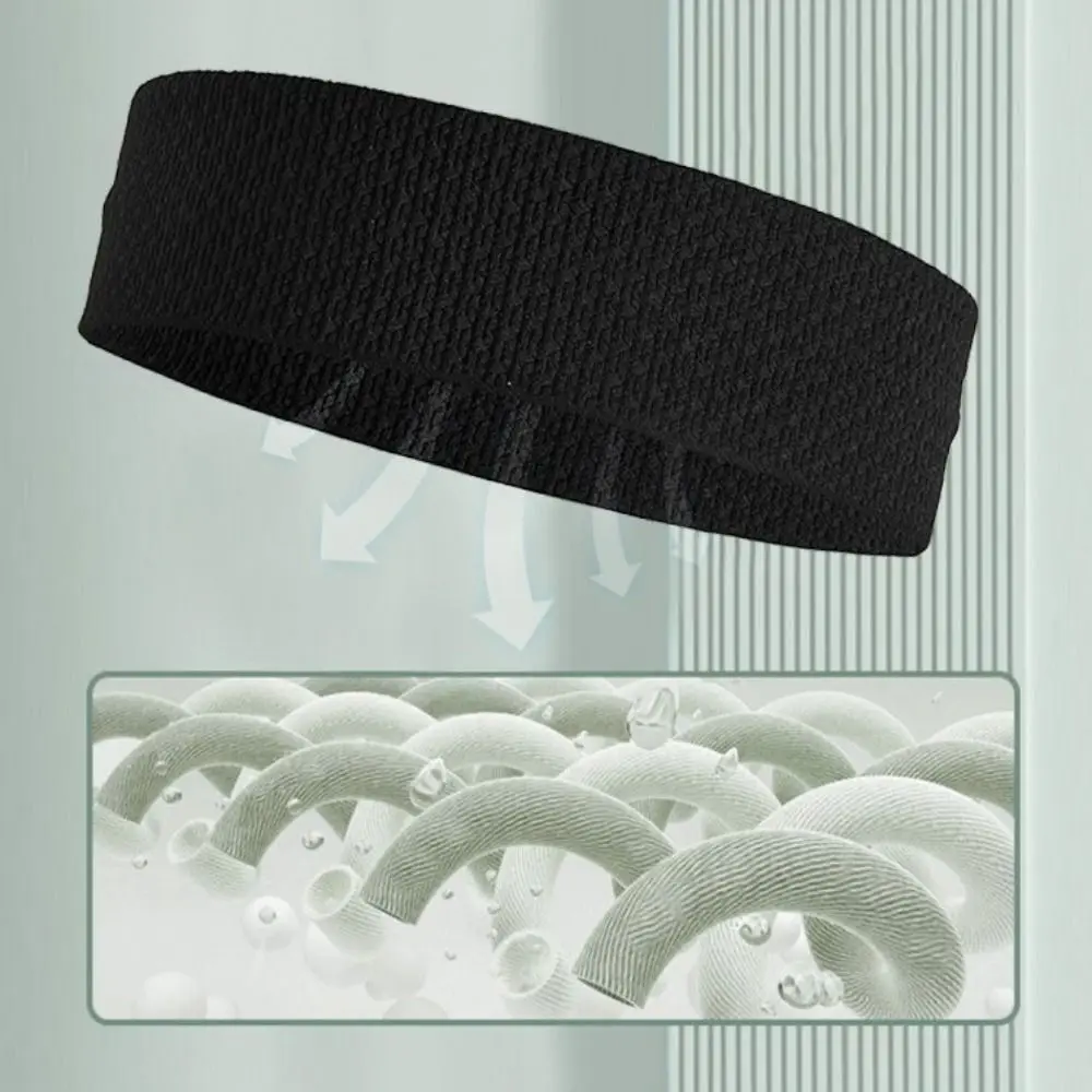 Hardloop Elastische Sport Hoofdband Nieuwe Hoge Elastische Antislip Sport Hoofddoek Zweet-Absorberende Wash Gezicht Haarband