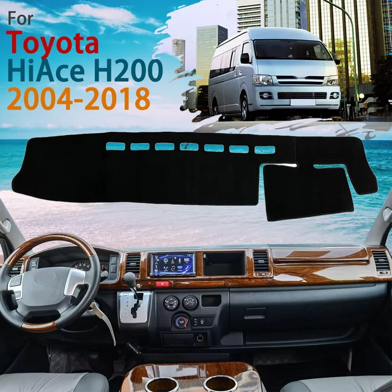 For Toyota HiAce H200 2004 2005 2006 2007 2008 2009 2010 2011 2012 2013 2014 2015 2016 2017 2018 Inner Dashboard Cover Mat Pad