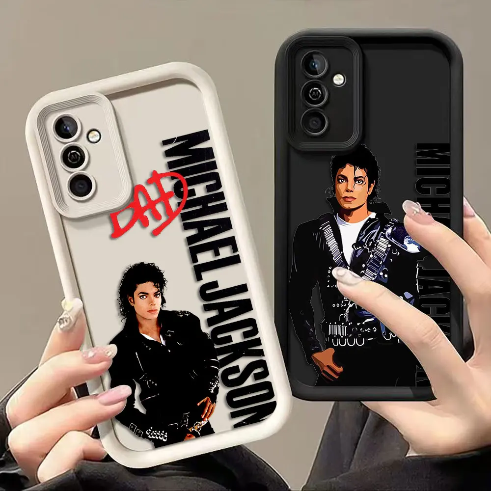 M-Michael J-Jackson Singer Phone Case For Samsung Galaxy S26 S25 S24 S23 S22 S21 FE S20 ULTRA PLUS TPU Case Funda Shell Cover