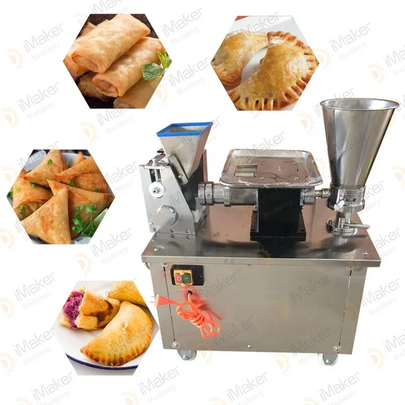 Commercial automatic small big empanada samosa dumpling maker making machine for sale