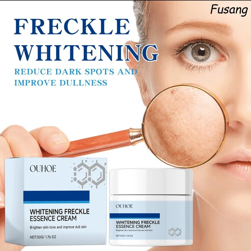 Moisturizing Face Fre&ckles Cream Fade Melanin Dark Sp&ots Lightening Cream Whit&ening Melasma Emulsion Women Skin Brighten Care