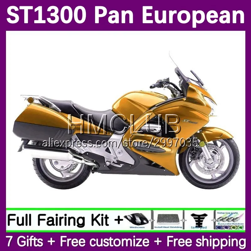 Fairing For HONDA Pan European STX1300 ST1300 ST-1300 CC 30No.15 golde stock ST 1300 02 03 04 05 06 07 08 09 10 11 12 13 14 15