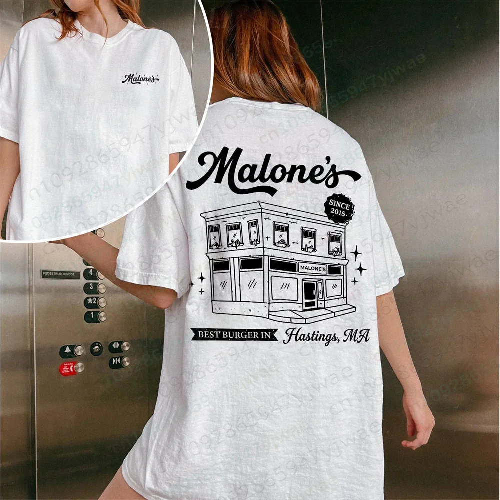 Malones Bar Hockey Off Campus Shirt Briar University Hockey Shirt  Hannah Wells T-shirt Romantic tee summer Men Women T-shirts
