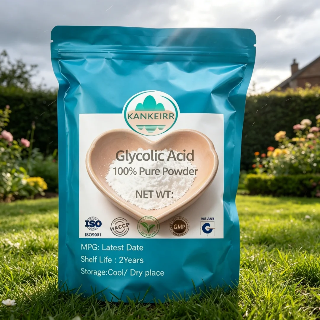 NO.018 GA Customized 99% Glycolic Acid Powder Cosmetic Skin Whitening Fast Shipping