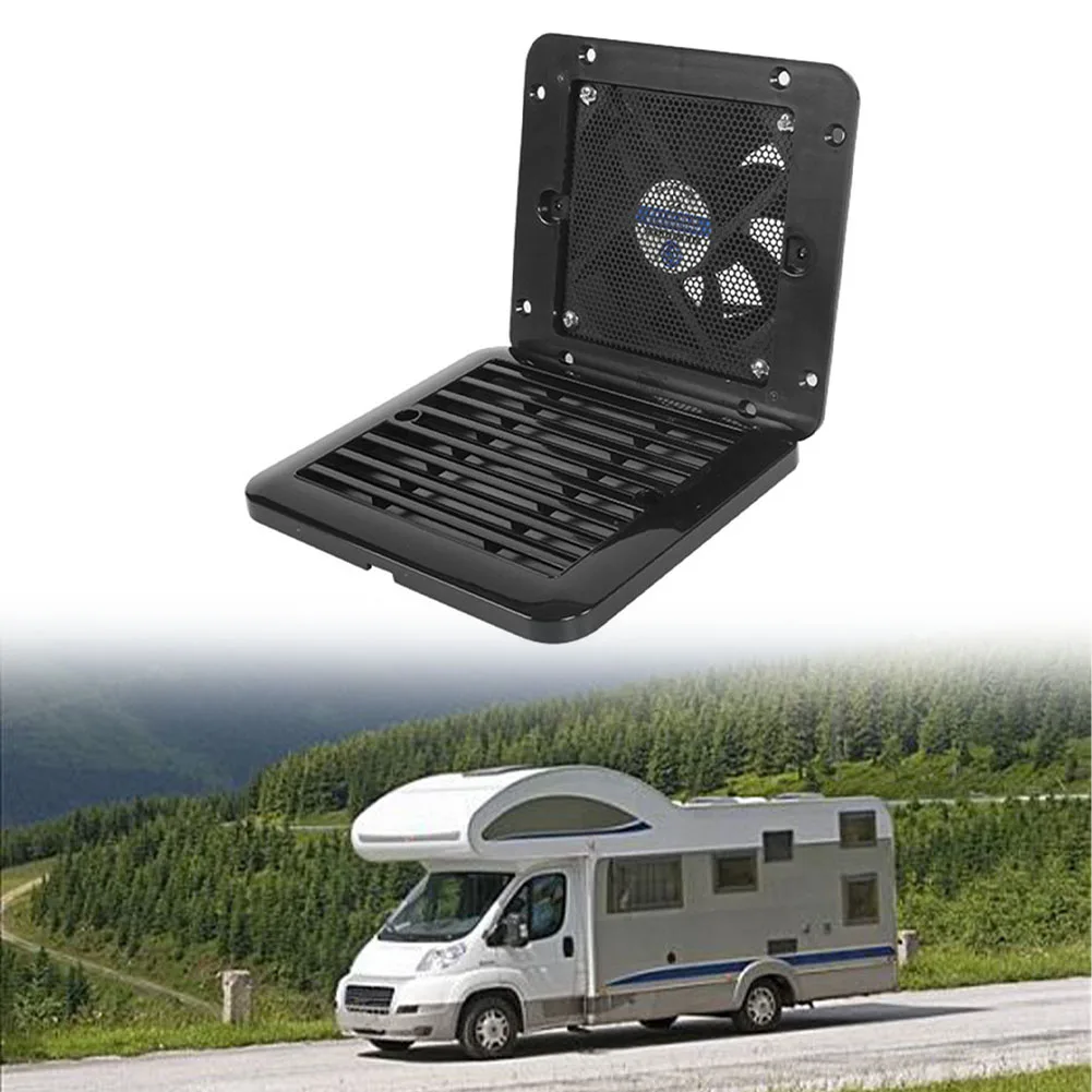 For RV For Trailers Compact Cooling Fan RV Exhaust Fan Compact Ventilation Solution Vent System Compact Design Easy Installation