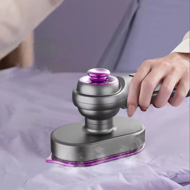 

BOLEBIO Handheld Steam Iron Portable Mini Iron/De Iron