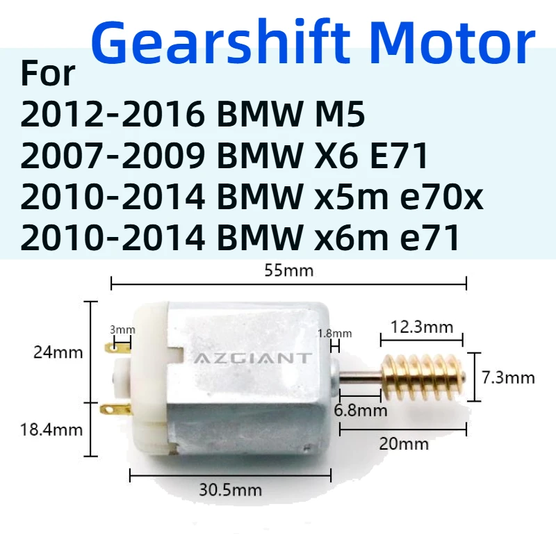 KF280-V02 For BMW M5 X5 X6 X5M X6M E71 E70X Car Gearshift Electronic Gear Shifting Selector Lever Position Drive Motor Power DIY