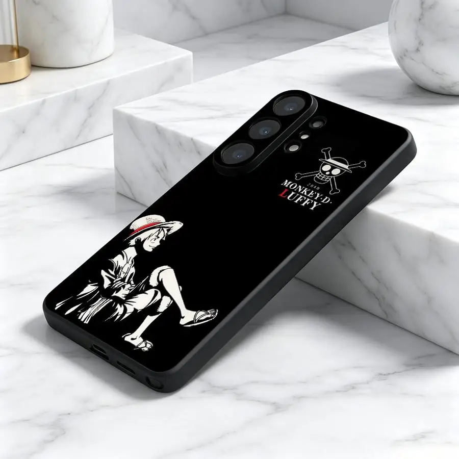 Ones Pieces Luffy Sanbo Phone Cover Case for Samsung Galaxy S26 S20 S21 FE S24+ S23 S24 S26+ S25 Ultra Note 10 20 S25 Plus