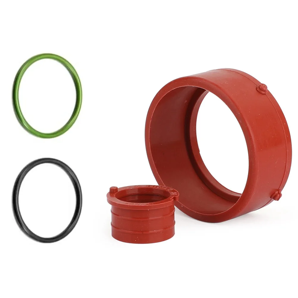 4pcs For Mercedes OM642 Turboa & Breather Intake Seal With O Rings A6420940080,A6420940580,A0179973545,A0149976445