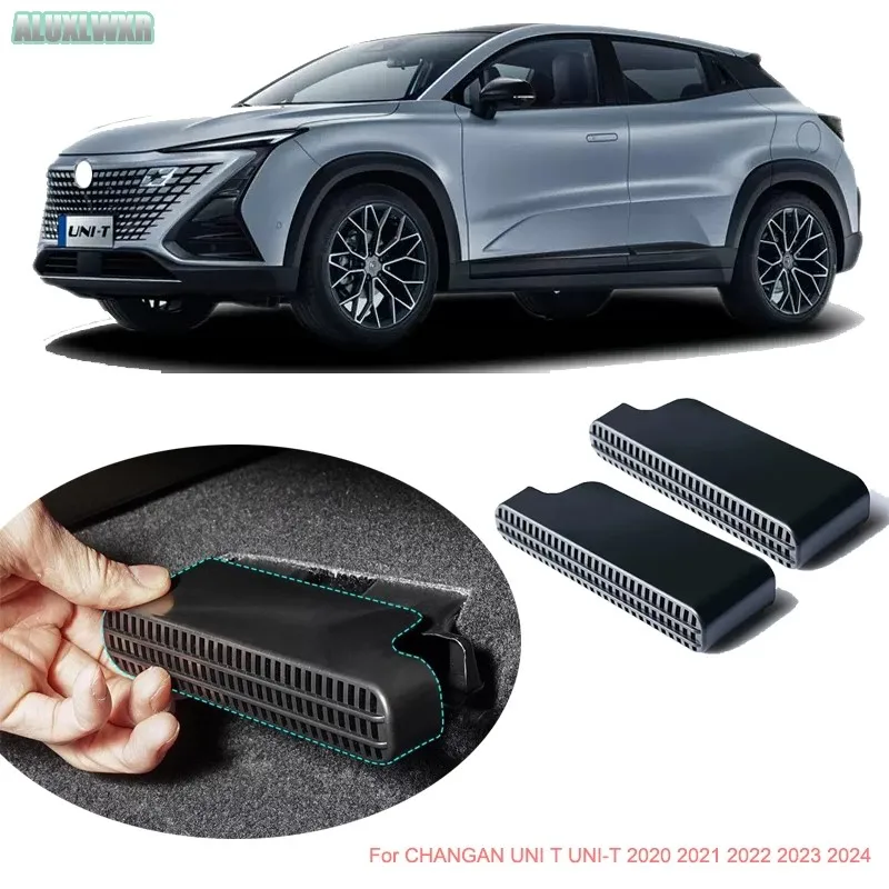 Car Accessories Seat AC Heat Floor Air Conditioner Duct Vent Outlet Grille Cover For CHANGAN UNI T UNIT 2020 2021 2022 2023 2024