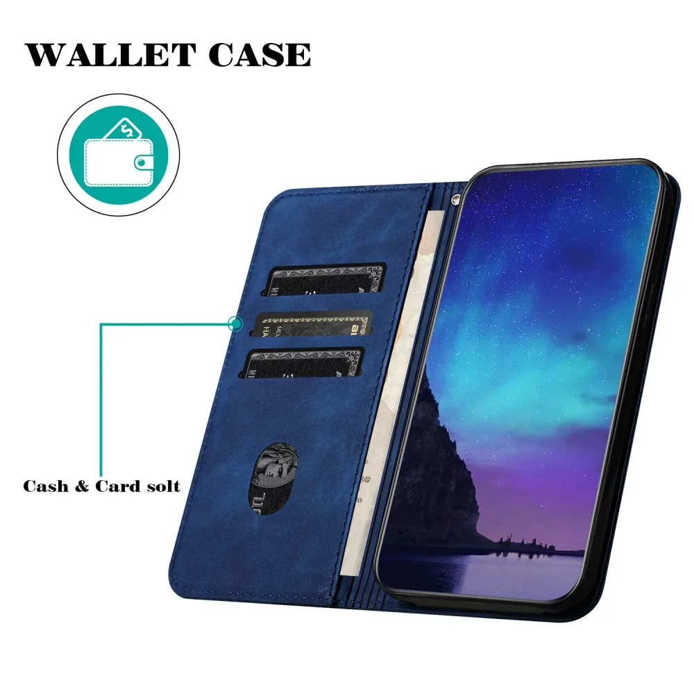 

Fundas для Xiaomi Poco X7 Pro F7 Ultra 5G 2025 Магнитный кожаный чехол-книжка для Mi Poco F7 Pro X7pro Кошелек с откидной крышкой-подставкой