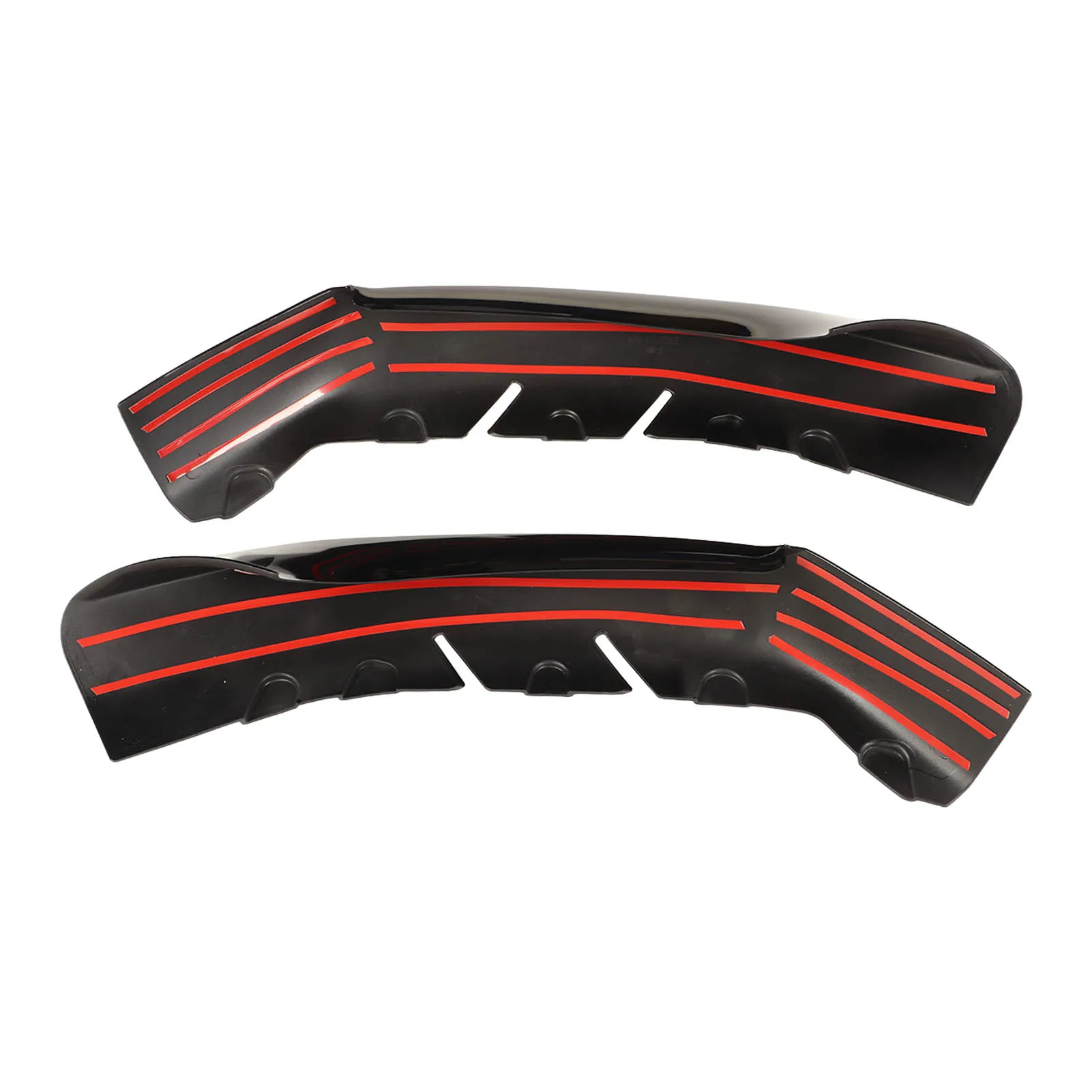 

2 шт. глянцевый черный передний бампер спойлер диффузор левый и правый для BMW автомобильный Стайлинг автоаксессуары