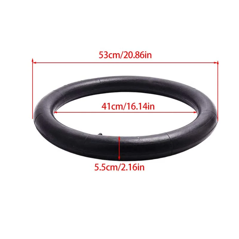 Replacement 17 Inch Motorcycle Inner Tube 2.50/2.75 Straight Valve for Cg125 CG150 Front