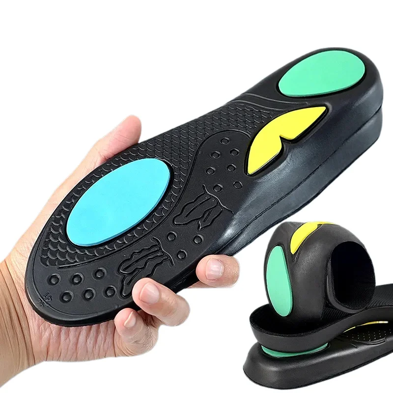 1 Pair Arch Support Orthopedic Shoe Insoles Shock-Absorbing Sports Insole for Men & Women Breathable Deodorizing Shoe Soles