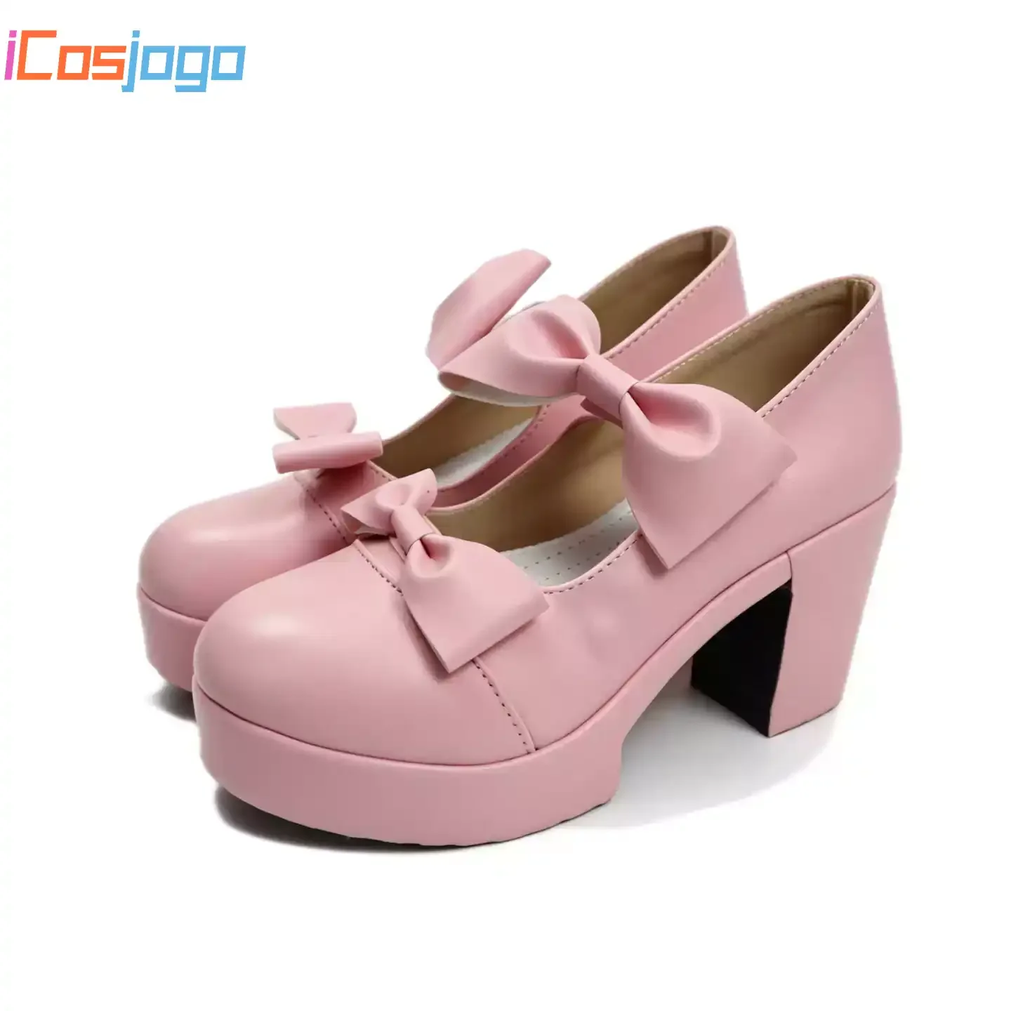 Puella Magi Madoka Magica	 Kaname Homura Akemi  Cosplay Shoes Halloween Carnival Boots PU Leather Shoes Cosplay Costume Prop