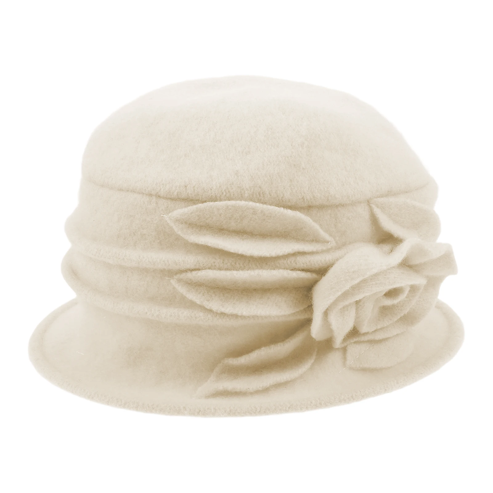 

Wool Top Hat Girl Beret Hats for Women French Wide Version Berets Dress Fedora Classic Middle Aged