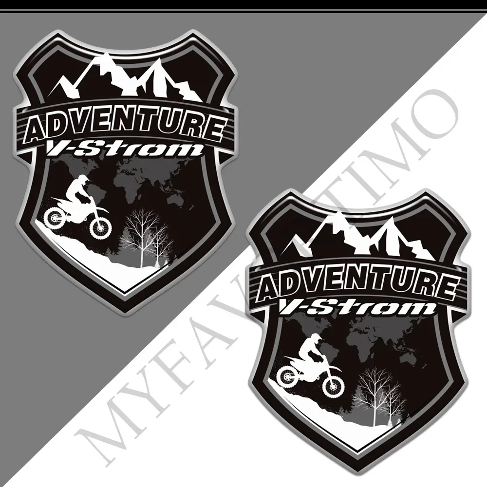 

For Suzuki V-STROM DL 1000 650 250 1050 XT Tank Pad 1050XT Trunk Luggage Cases ADVENTURE Stickers V - STROM