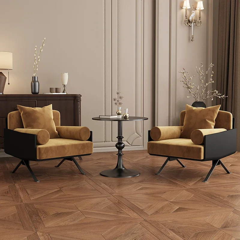 

Trending Modren Living Room Chairs Luxury Wooden Single Designer Chairs Living Room Comfy Nordic Relax Sessel Furniture Home