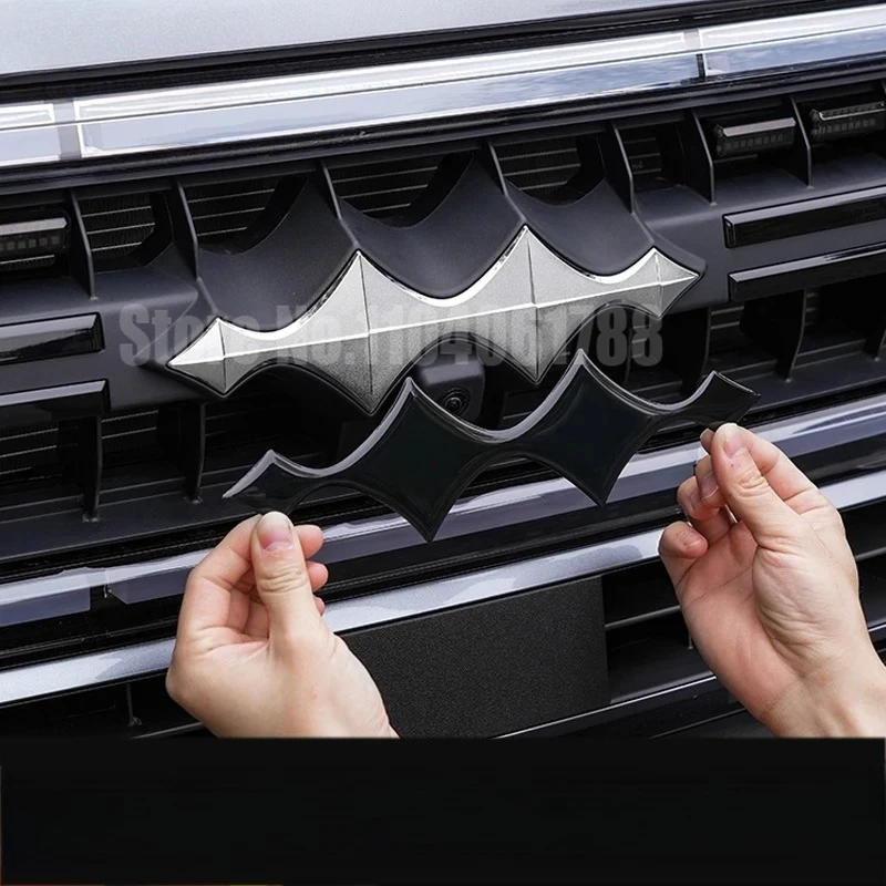 

For BYD Leopard 5 Tailgate Insert Letters Fits Carbon Black Badge 3D Raised Emblem Darth Vader Decorative Stickers