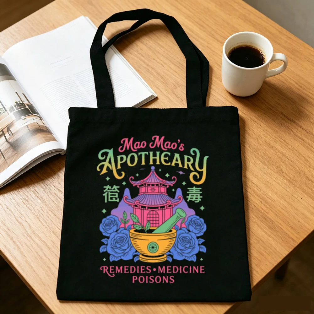 Apothecary Diaries tote bag einkaufstasche shopping canvas  foldable shoulder  woman