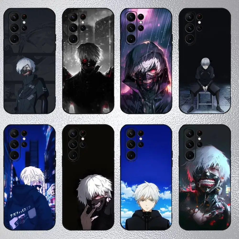 

T-Tokyo Ghoul K-KanekiS Phone Case For Samsung S25,S24,S23,S22,S21,S20,Plus,Fe,Lite,Others Black Cover