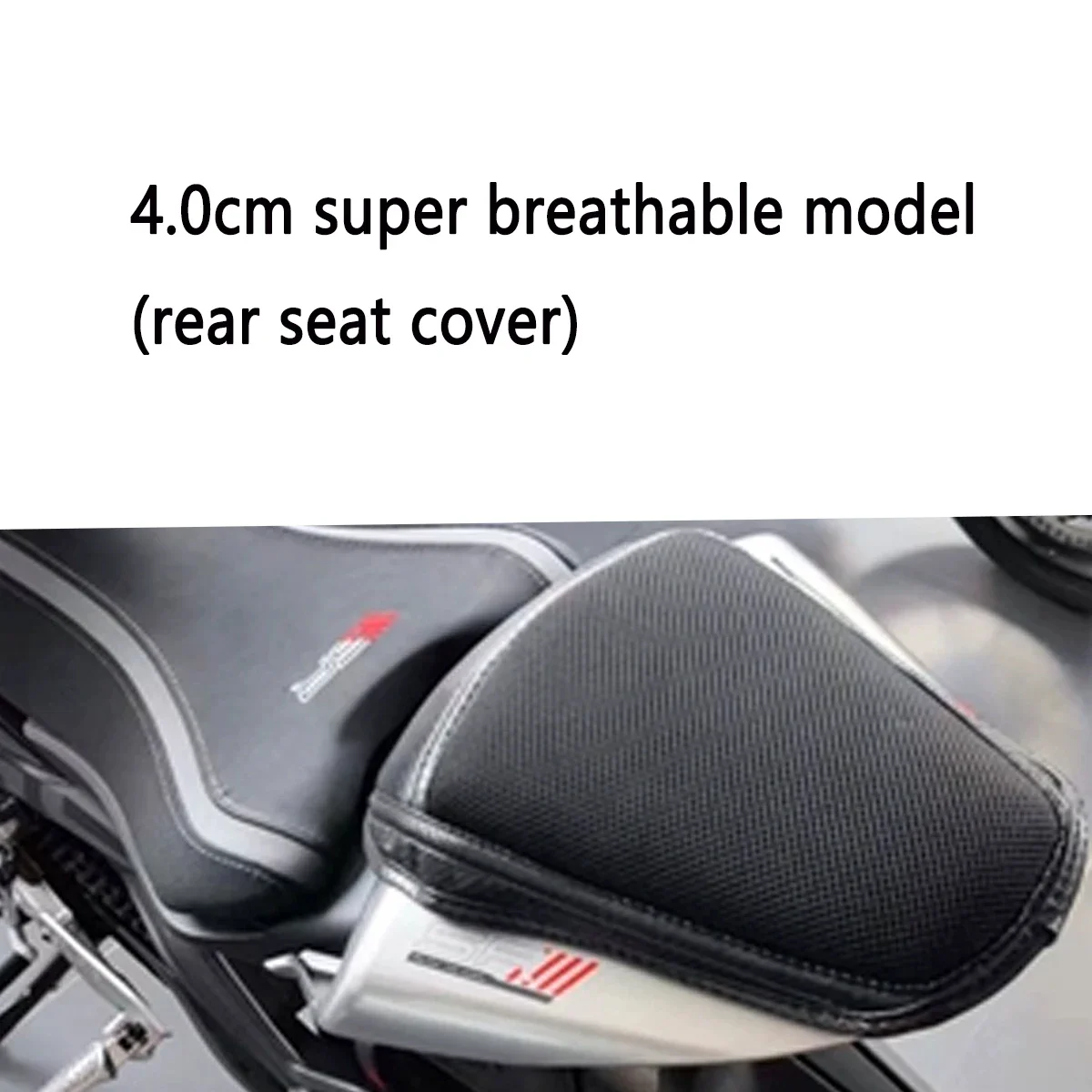 Juste de coussin de siège en éponge épaissie personnalisée, modification de moto, sac à dos pour CFMOTO 450Backpack SR450 450, NK 450NK NK450