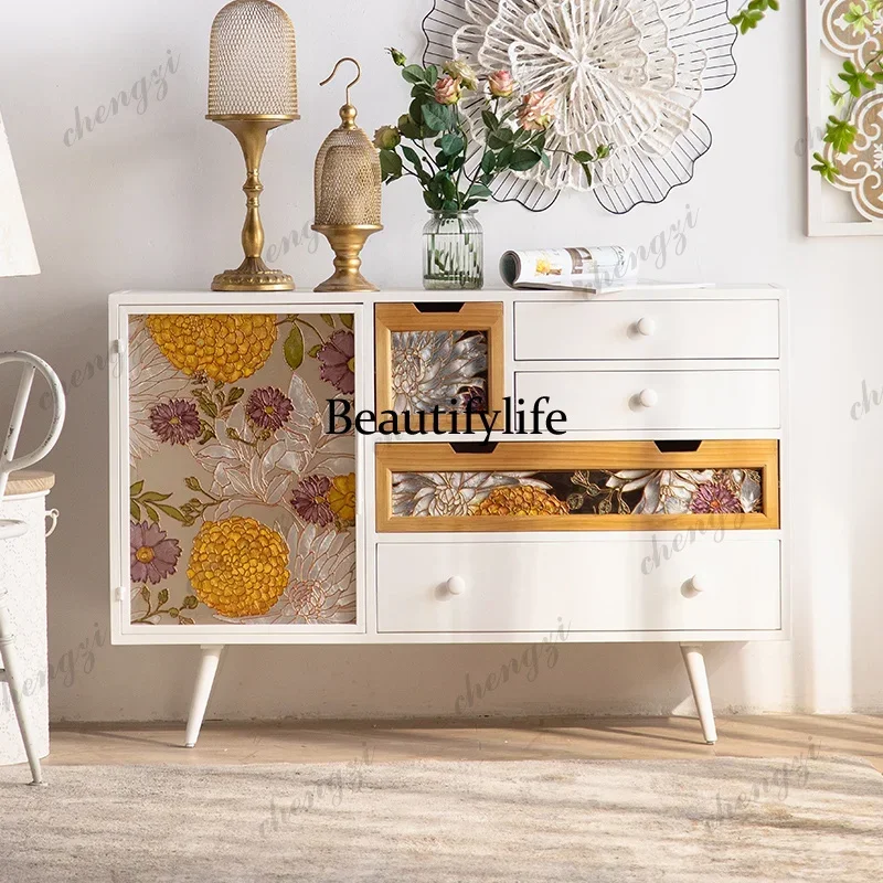 M138  Wood Living Room Cabinets Shelf Storage Organizer Display Living Room Cabinets Drawers Craft Cajonera Home Furniture