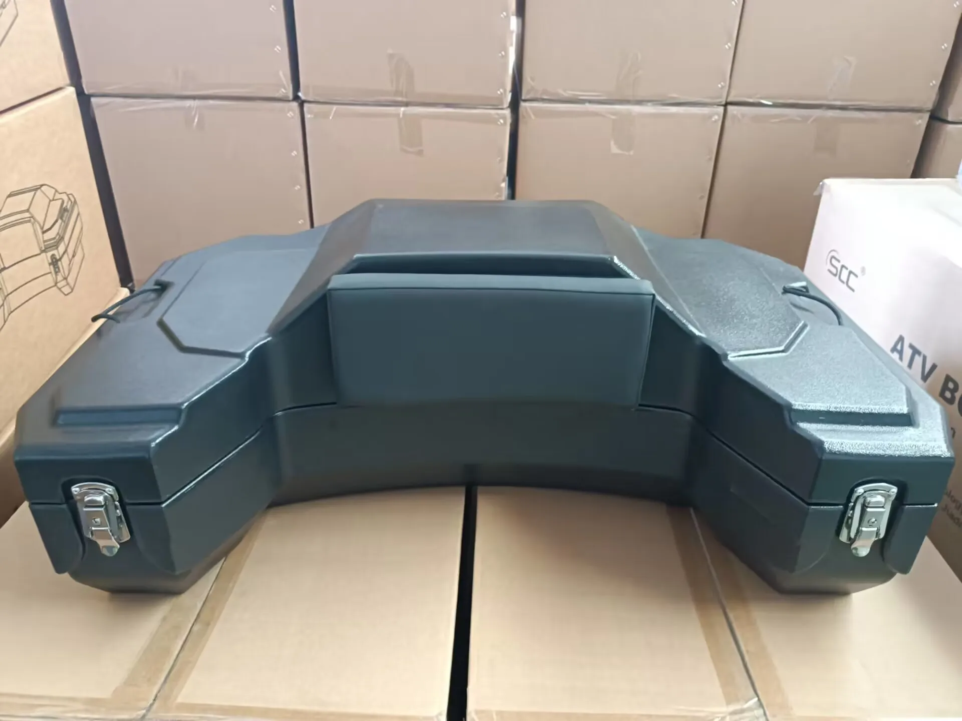 صندوق البضائع الخلفي رباعي ATV العالمي 90 لتر حقيبة تخزين علوية #3