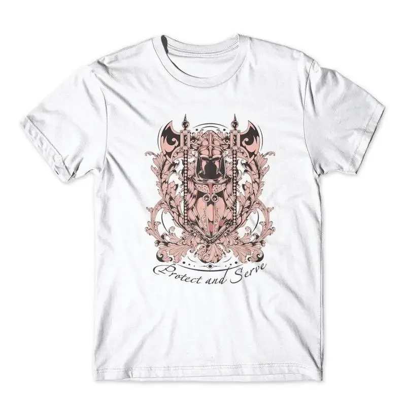 Protect and Serve T Shirt 100 Cotton Premium New