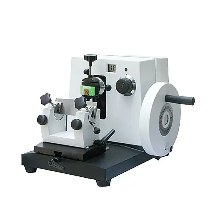 

Rotary manual hand tissue paraffin freezing sliding function types microtome machine