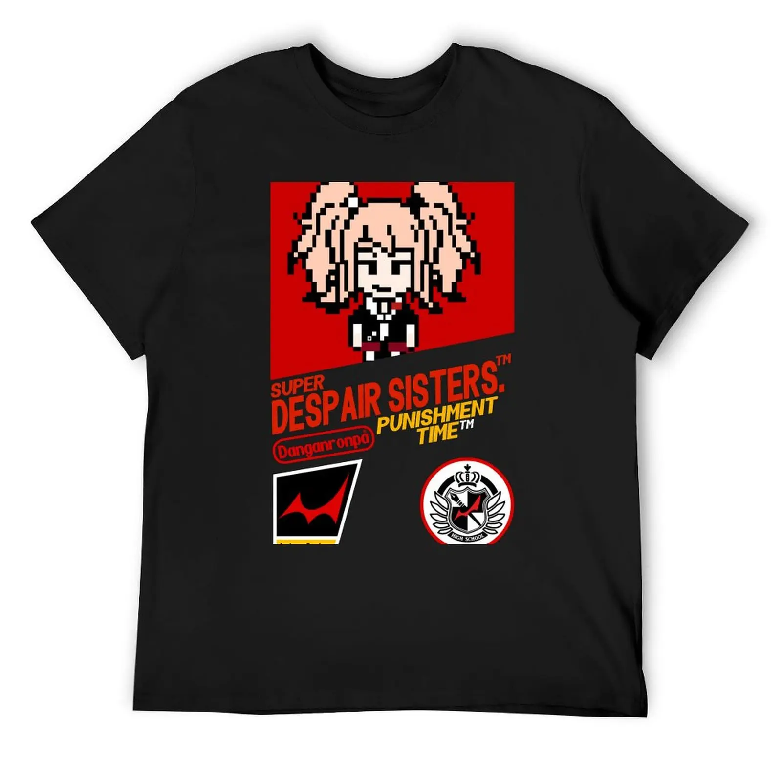 Super Despair Sisters-Danganronpa Parody T-Shirt graphic tee shirt graphic shirts cheap stuff t shirts for men cotton