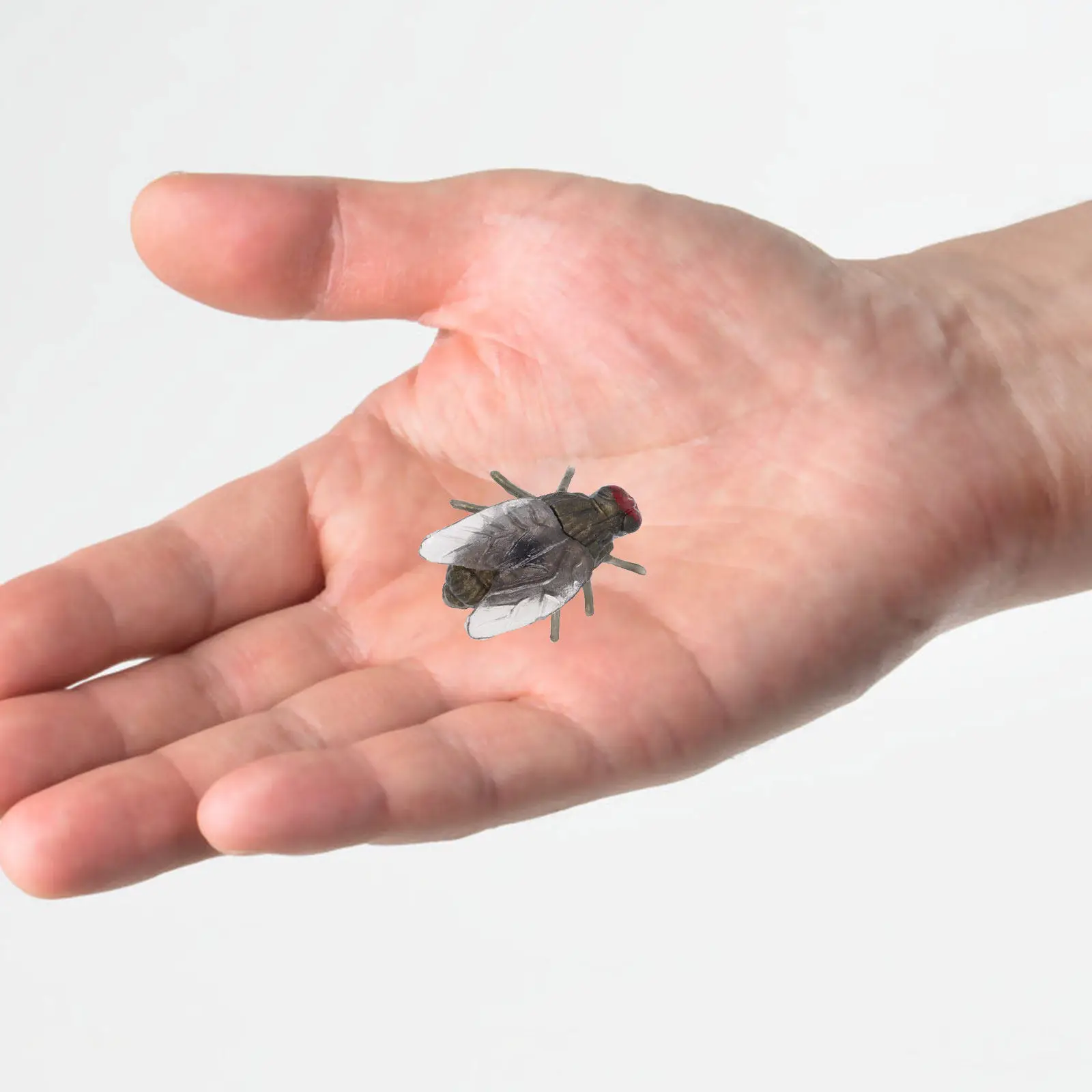 

60Pcs Halloween Fake Simulation Prank Props Realistic Plastic Fly Creepy Party Decoration Halloween Artificial