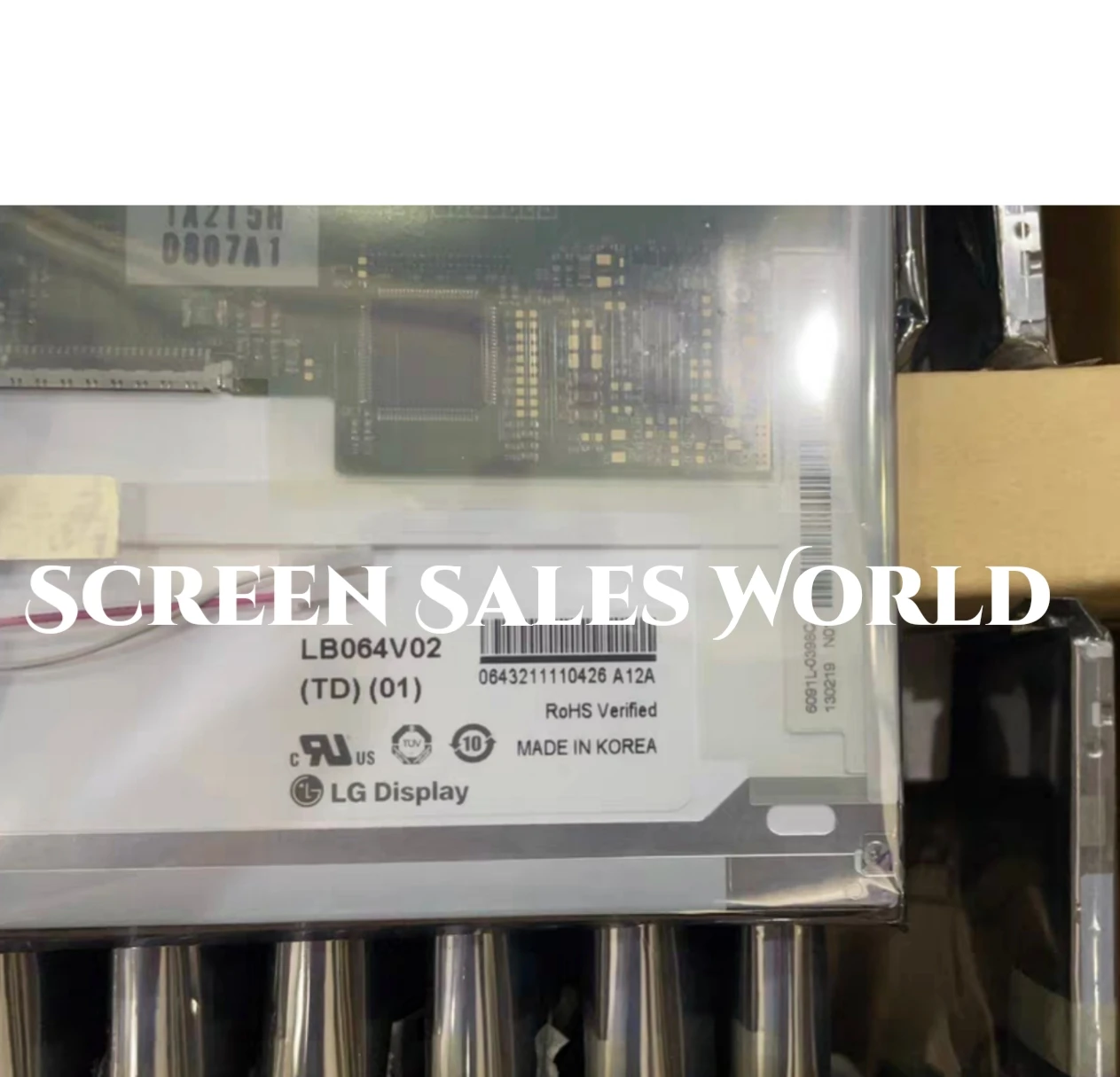 شاشة LCD صناعية ، جديدة وأصلية ، LB064V02 ، TD ، (01) ، led ، lb064v01 A1 ، في