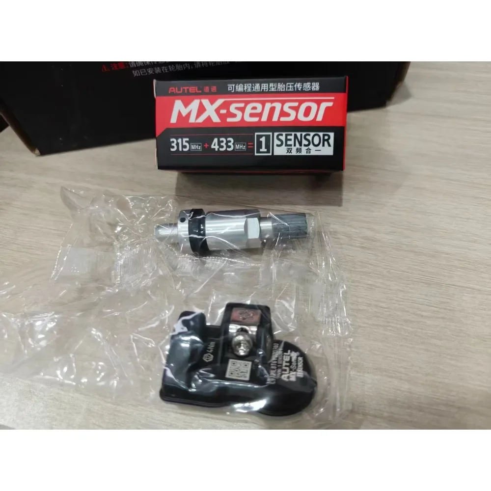 Metal Tire Pressure Programmable Sensor AUTEL Tools  315MHZ 433MHz 315/433MHz 2in1 TPMS Universal Unlimited Edit
