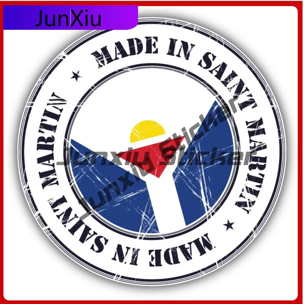 

Made In Saint Cute Premium Fade Resistant Creative Car Decal Accessory Waterproof Vinyl Laptop Window Bumper Auto Exterior