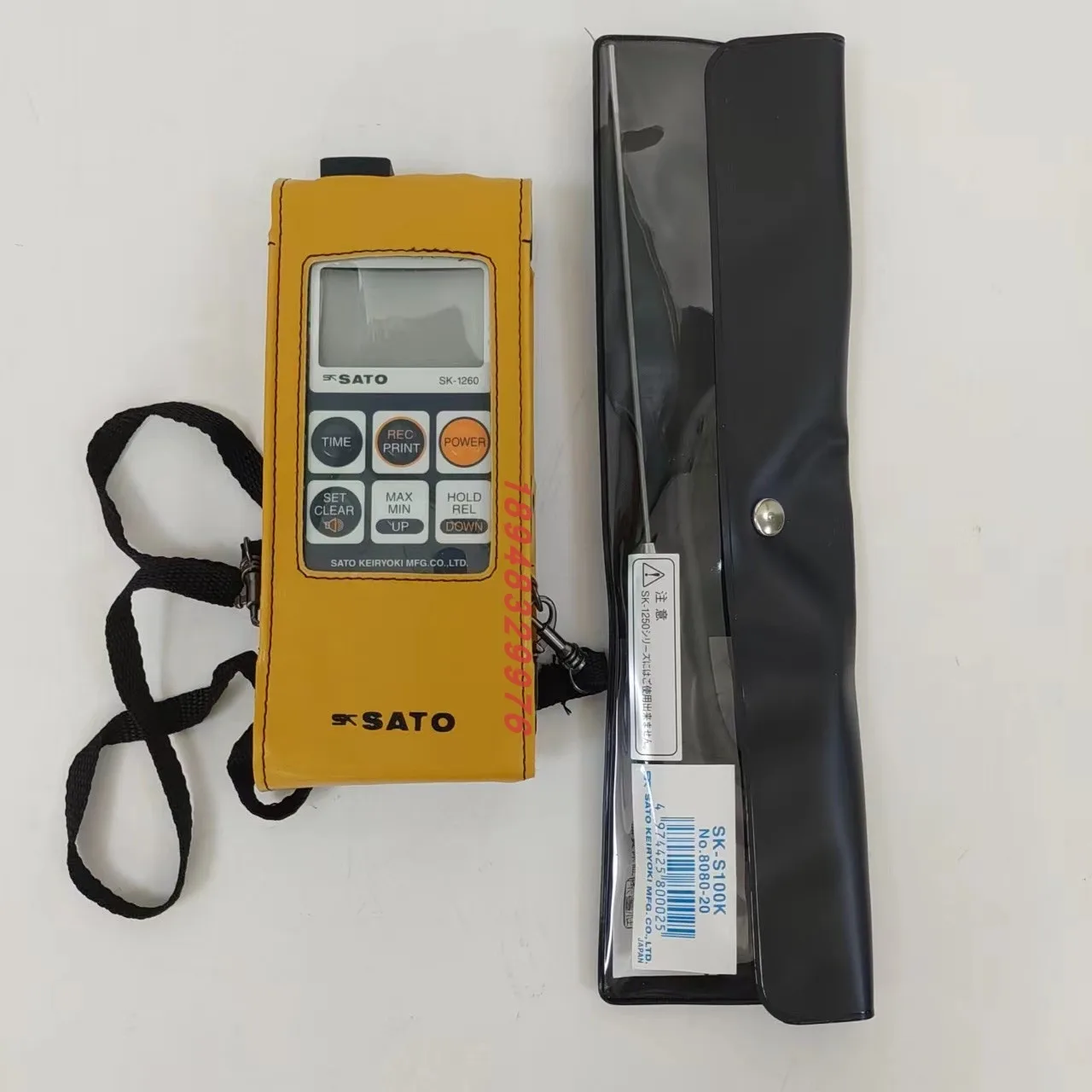 Spot original Sato SATO waterproof thermometer 8080-05 SK-1260 host + SK-S100K probe