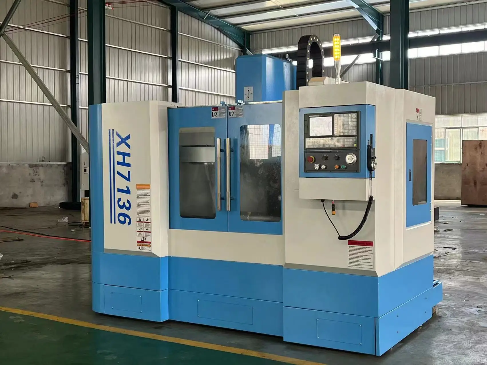 XH7136 VMC640 VMC650 VMC850   5 Axes Vertical Horizontal Center Milling Metal Machining CNC Frame Machine
