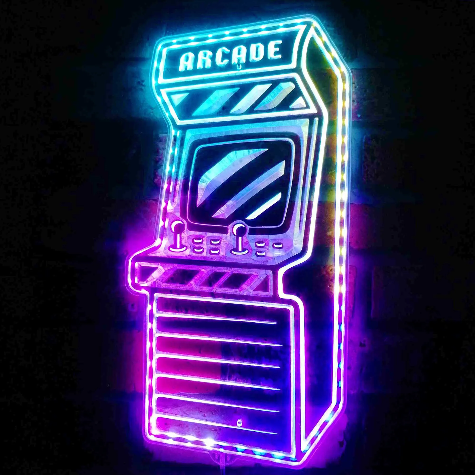 Arcade Game Room Tv…