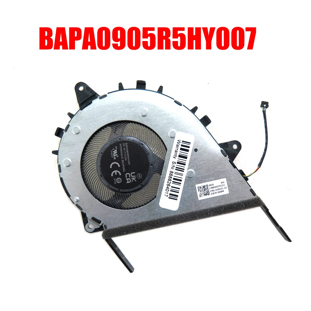

Cooling Fan For AVC BAPA0905R5HY007 13N1-H1P0101 1A DC5V 0.50A 4PIN New